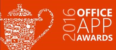 LawToolBox365 win’s 2016 Office App Award, promoted at Microsoft Office Booth at Ignite & a People’s Choice Award Finalist
