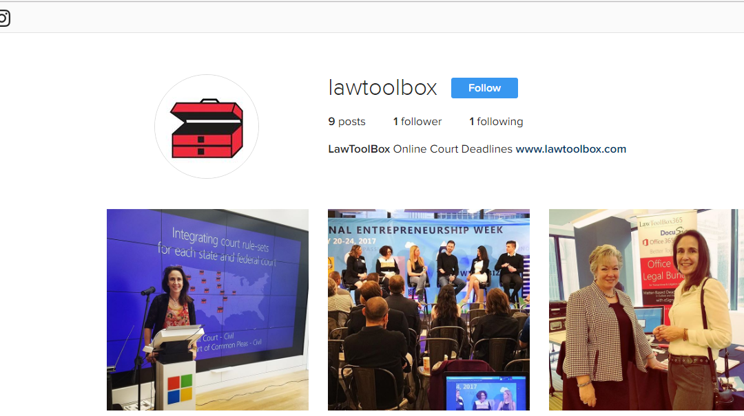 Follow us on Instagram