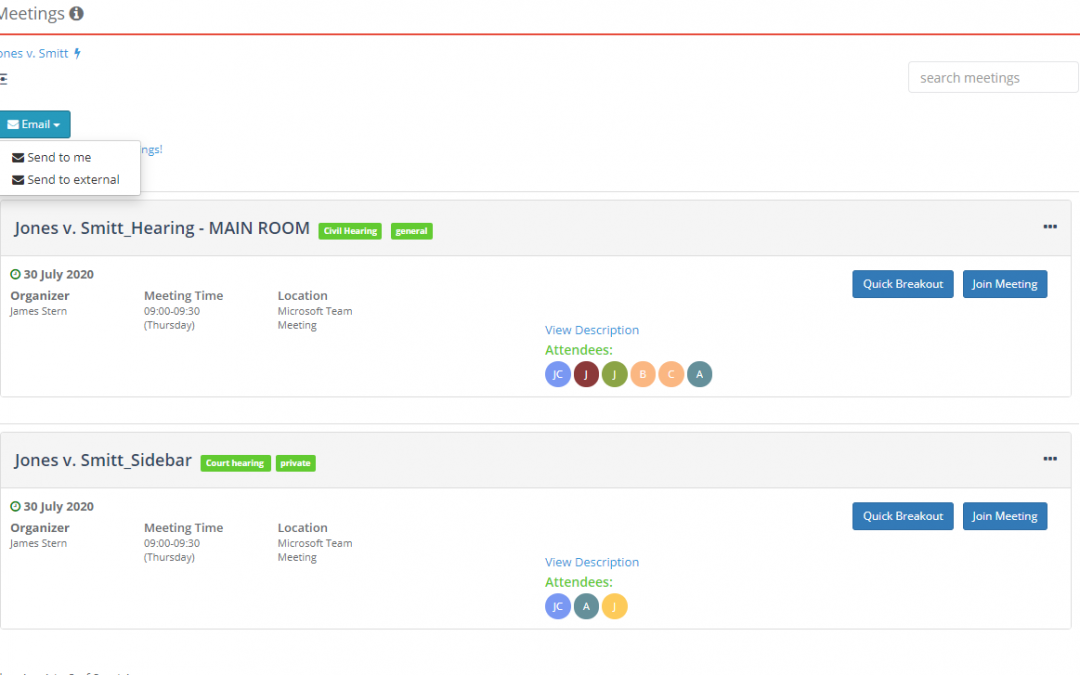 LawToolBox Automates Breakout Rooms for Microsoft Teams to Facilitate Virtual Court Hearings
